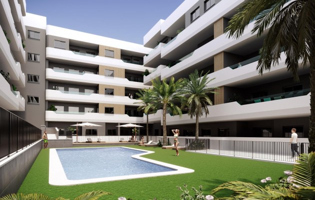 Ground floor apartment - New Build - Santa Pola - Estacion de autobuses