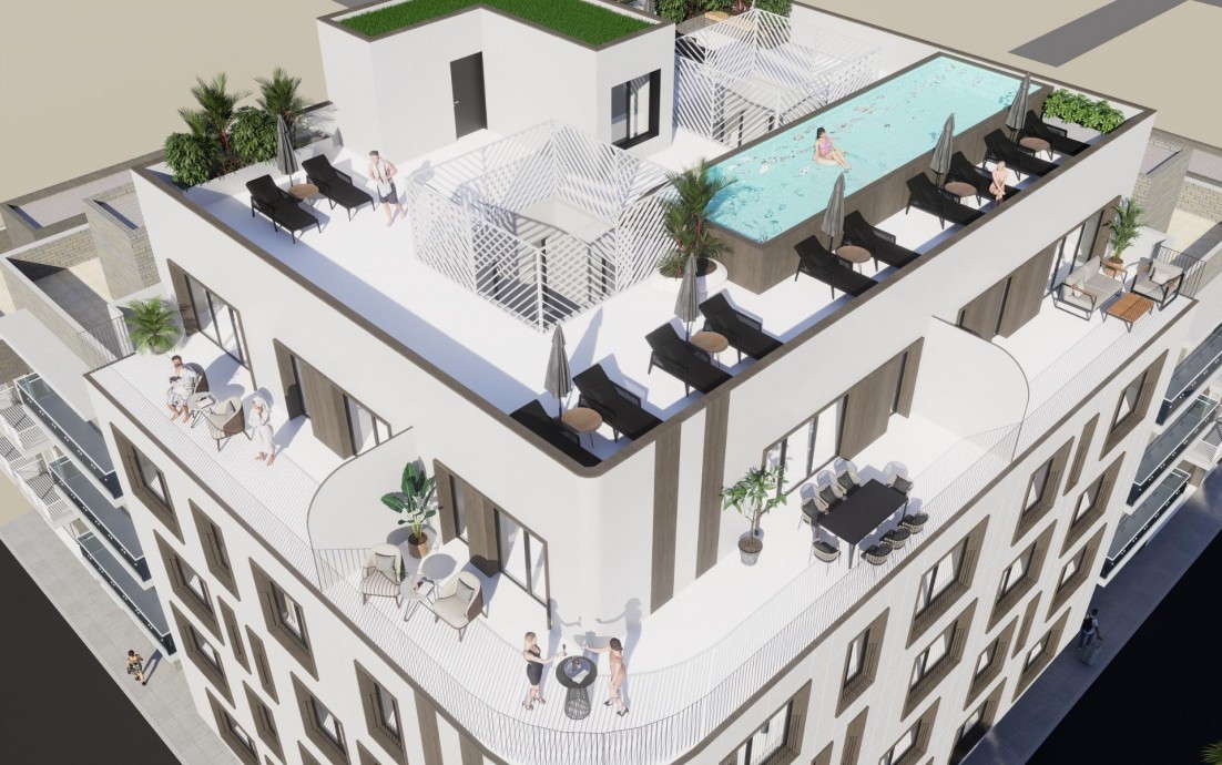 New Build - Apartment - Torrevieja - El acequión