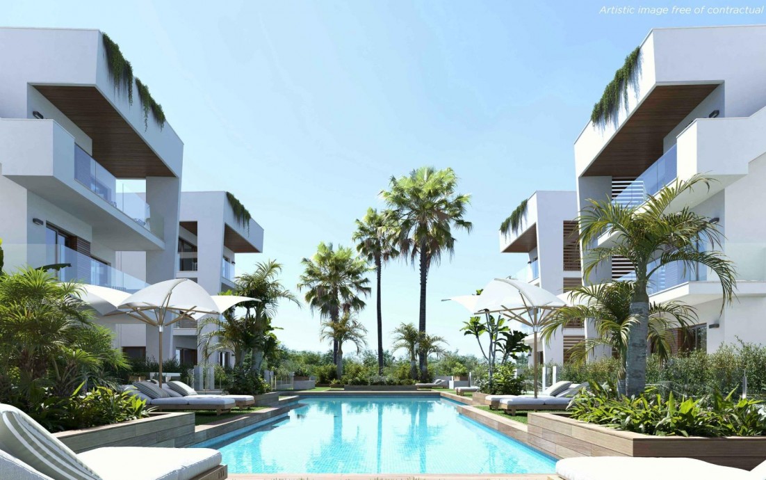 New Build - Ground floor apartment - Los Alcázares - Parque Diana