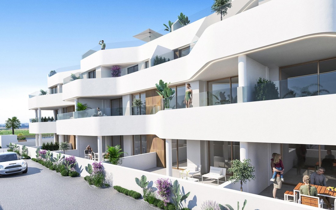 New Build - Ground floor apartment - Los Alcázares - Serena Golf