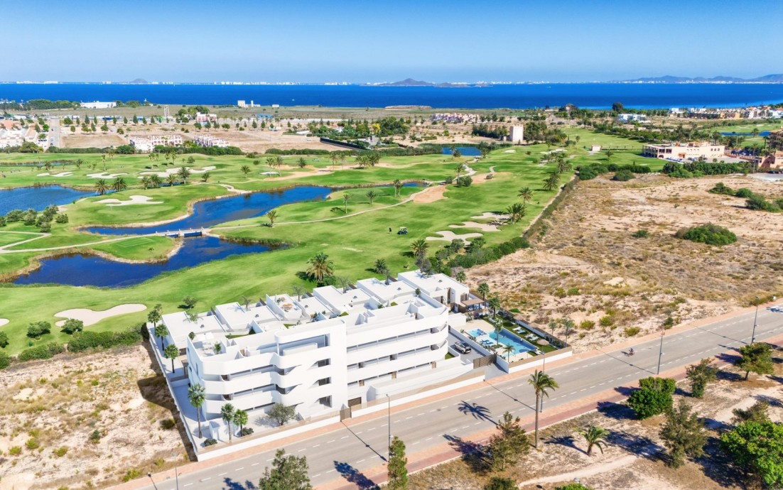 New Build - Ground floor apartment - Los Alcázares - Serena Golf