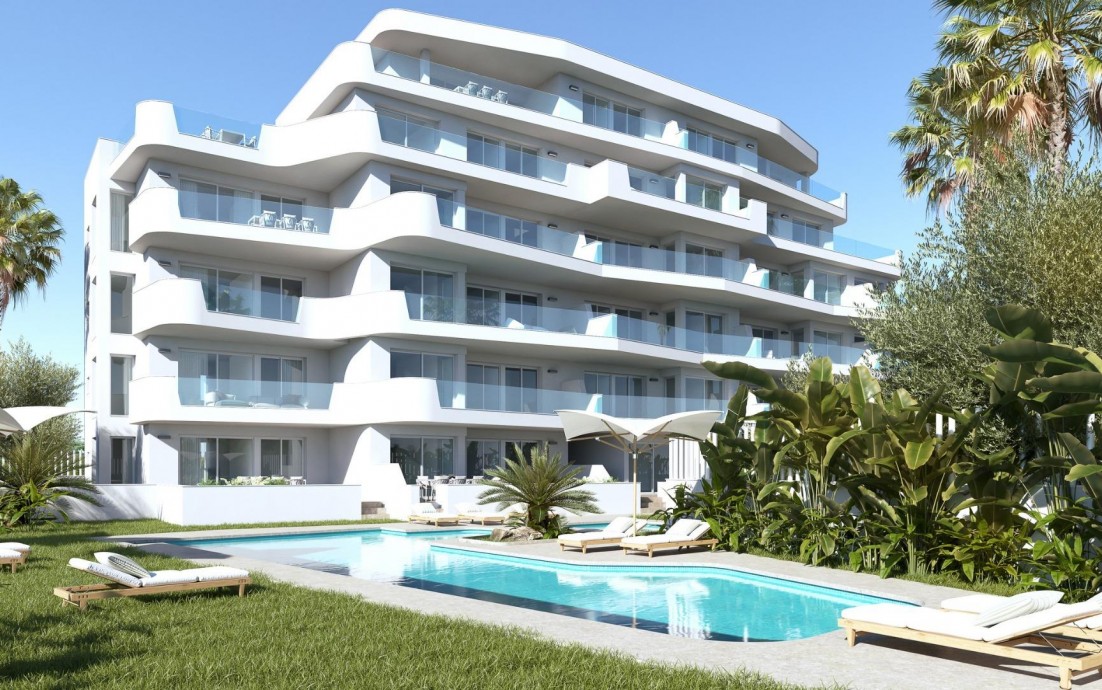 New Build - Ground floor apartment - Pilar de la Horadada - Mil Palmeras