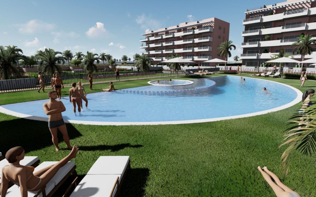 Nieuwbouw - Ground floor apartment - Guardamar del Segura - El Raso