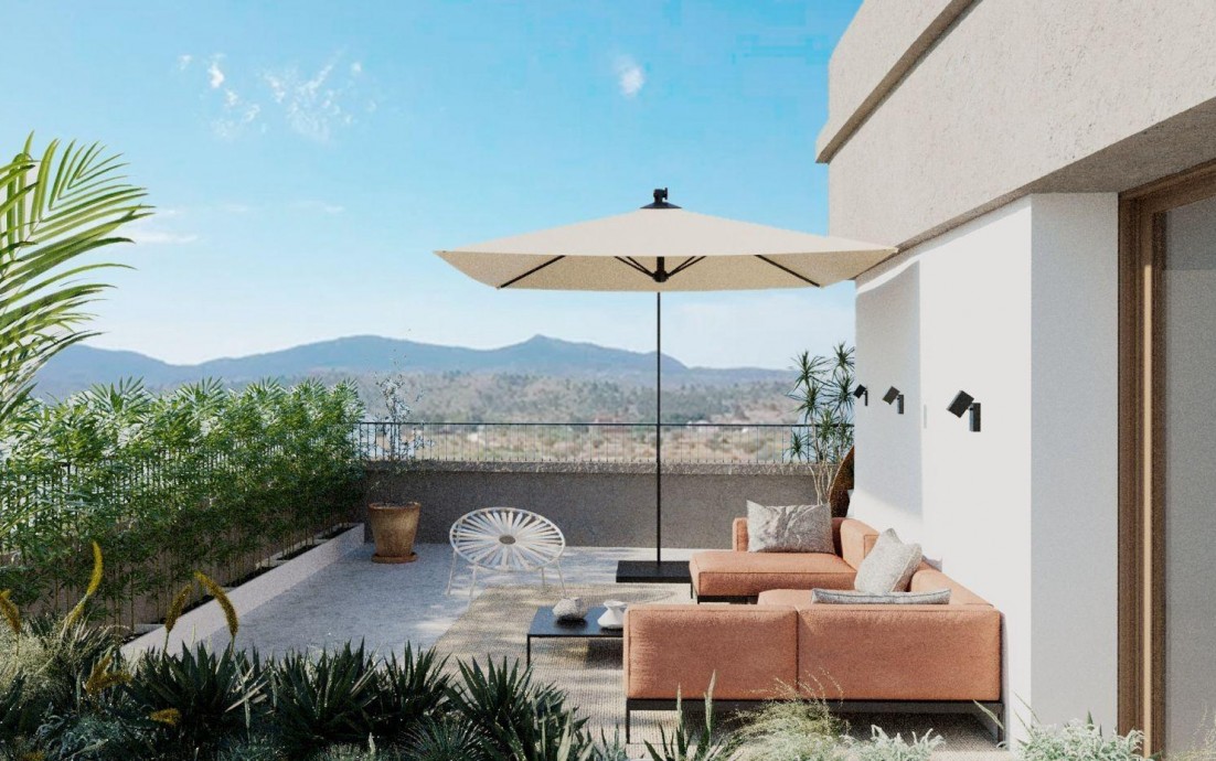 Nieuwbouw - Penthouse - Hondón de las Nieves - Pueblo