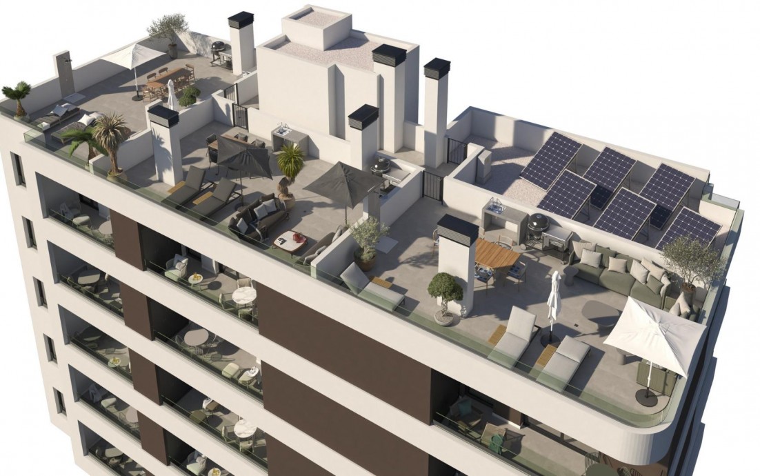 Nieuwbouw - Penthouse - Santa Pola - pueblo