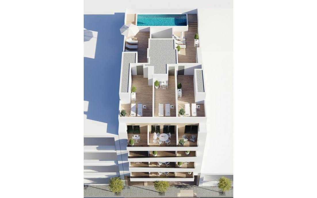 Nieuwbouw - Penthouse - Torrevieja - Centro