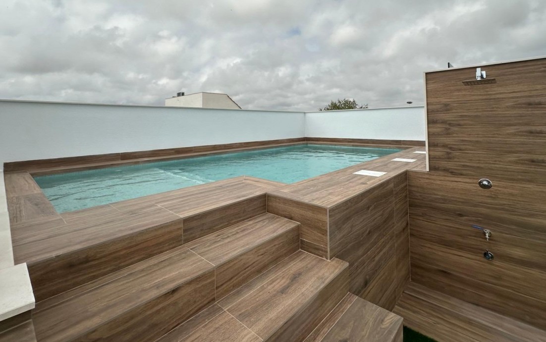 Nieuwbouw - Top Floor Bungalow - San Pedro del Pinatar - Los Pinos