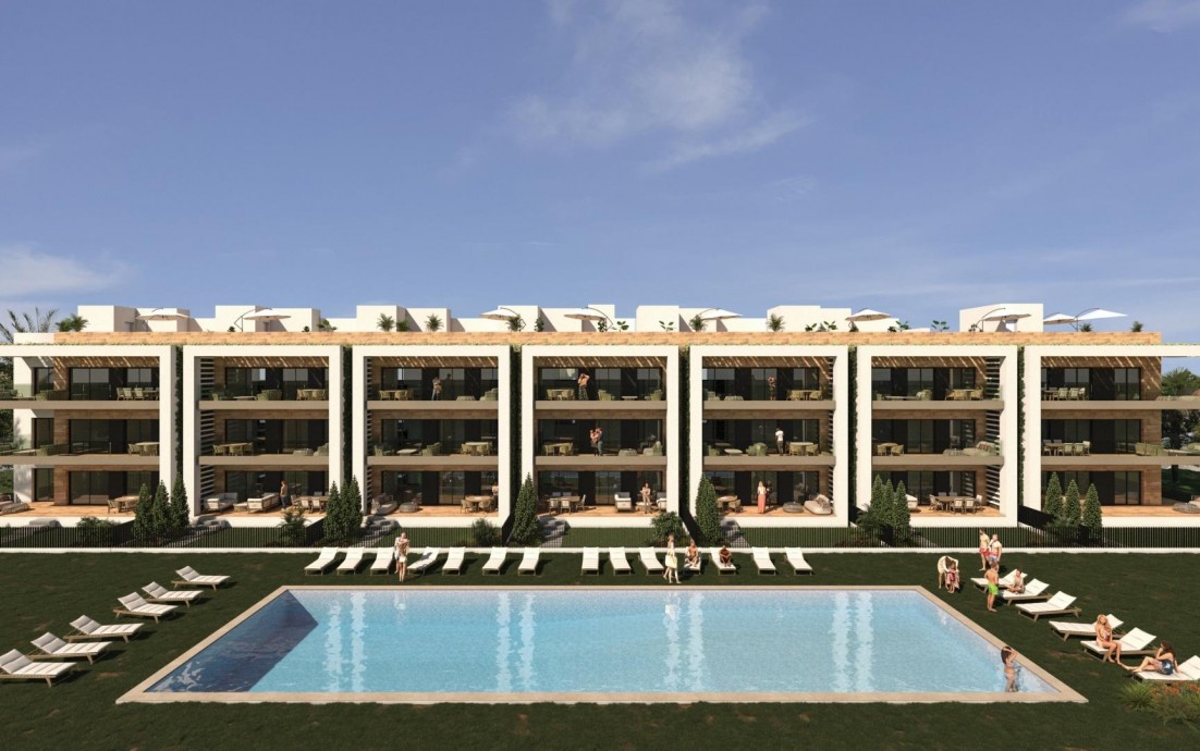 Nouvelle construction - Ground floor apartment - Los Alcázares - La Serena Golf