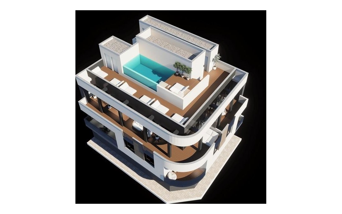 Nouvelle construction - Ground floor apartment - Torrevieja - Centro