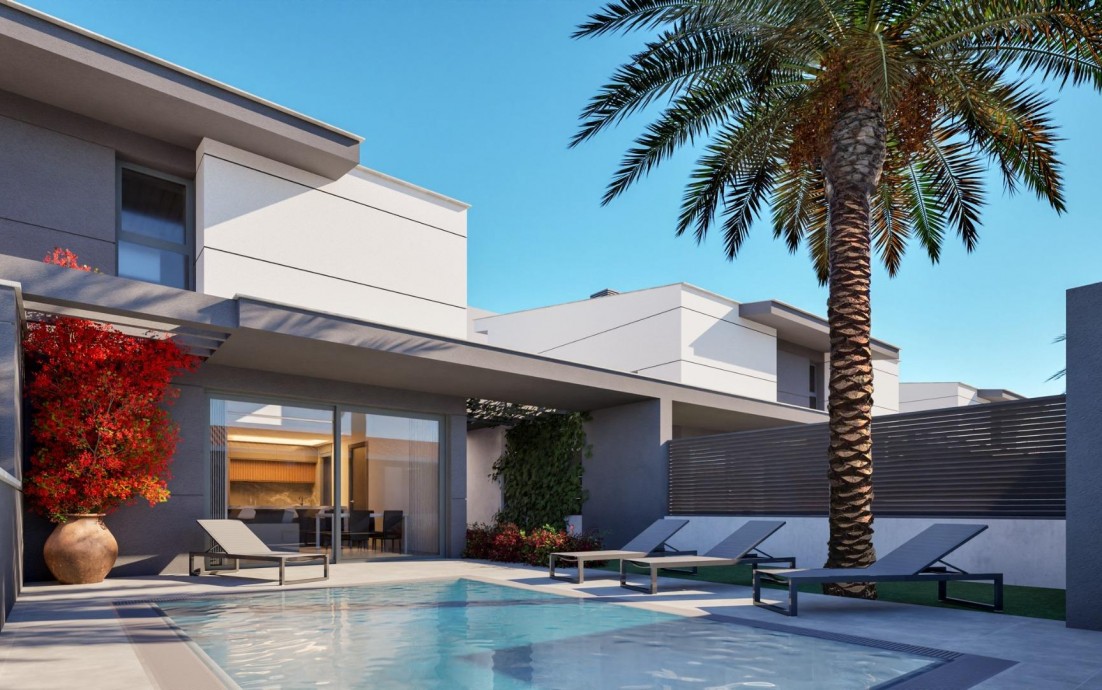Nouvelle construction - Semidetached - Los Nietos - Los Nietos playa