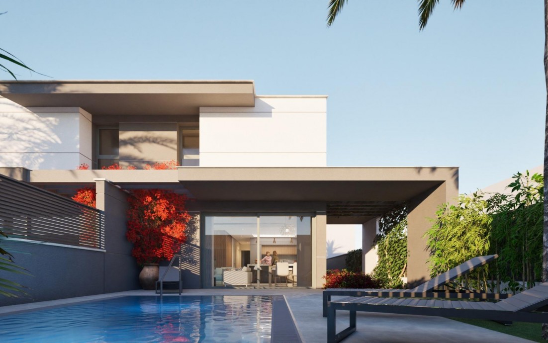 Nouvelle construction - Semidetached - Los Nietos - Los Nietos playa