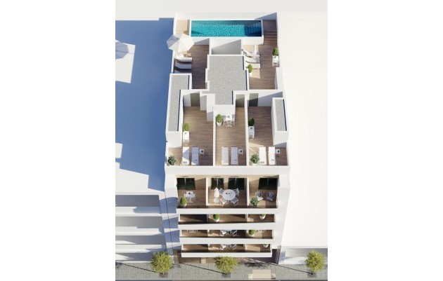 Penthouse - Nieuwbouw - Torrevieja - Centro