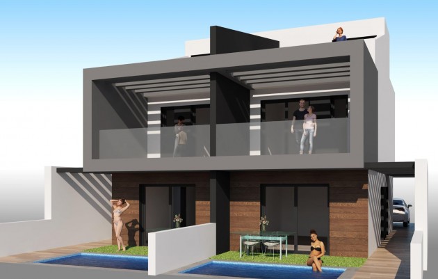 Semidetached - Nouvelle construction - San Javier - WOW-11203
