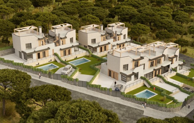 Terraced houses - Nueva construcción  - Polop - Polop