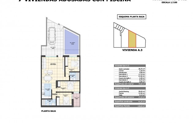 Nouvelle construction - Bungalow - Pilar de la Horadada - Zona Pueblo