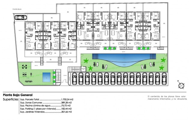 Nieuwbouw - Bungalow - Pilar de la Horadada - Parque Ramon eugenio Escudero