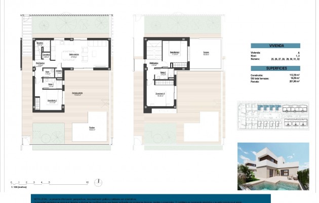 Nieuwbouw - Villa - Los Alcázares - Serena Golf