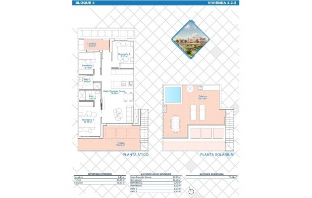 Nieuwbouw - Penthouse - Pilar de la Horadada - Lo Monte