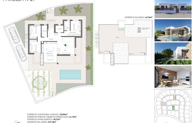 Nieuwbouw - Villa - Fuente Álamo - Hacienda Del Álamo Golf