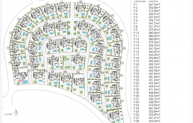 Nieuwbouw - Villa - Fuente Álamo - Hacienda Del Álamo Golf