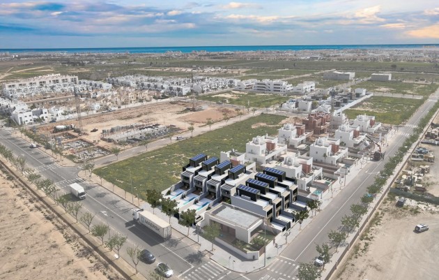 Nieuwbouw - Town House - Pilar de la Horadada - Lo Monte