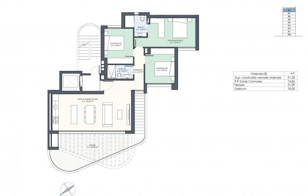 Nieuwbouw - Penthouse - Guardamar del Segura - Avenida del Puerto