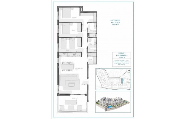 Nieuwbouw - Appartement - Vera - Pueblo Salinas