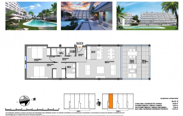 Nieuwbouw - Ground floor apartment - Cartagena - Mar de Cristal