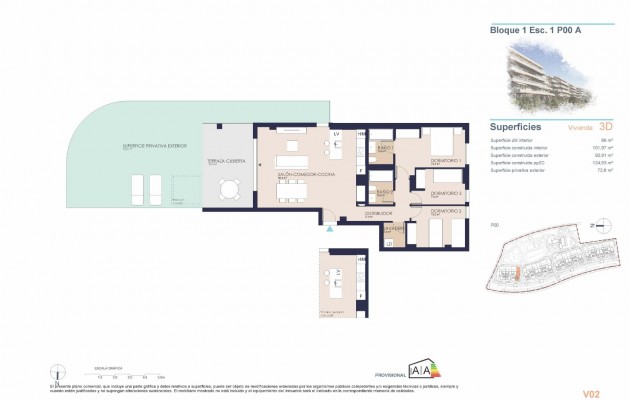 Nieuwbouw - Ground floor apartment - Denia - Playa de La Almadraba