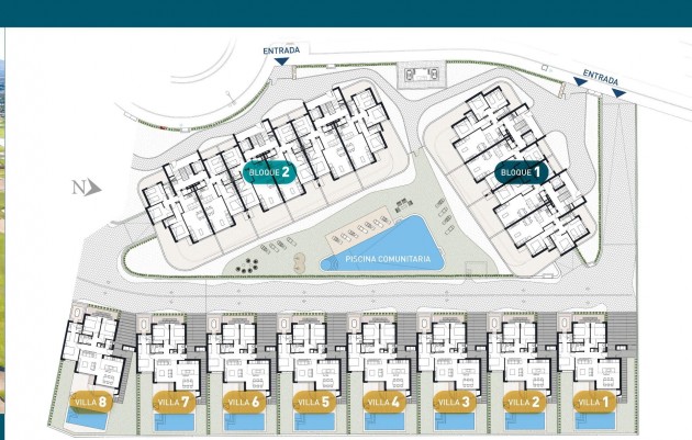 Nieuwbouw - Ground floor apartment - Los Alcázares - Serena Golf