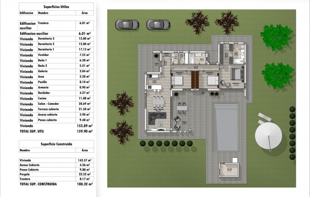 Nieuwbouw - Villa - Aspe - Poligono 19