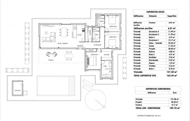 Nieuwbouw - Villa - Aspe - Poligono 19