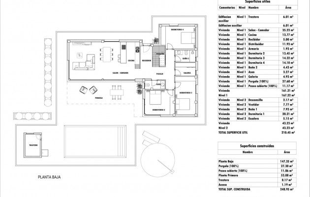 Nieuwbouw - Villa - Aspe - Poligono 19