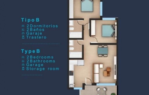 New Build - Top Floor Bungalow - San Pedro del Pinatar - Los Pinos