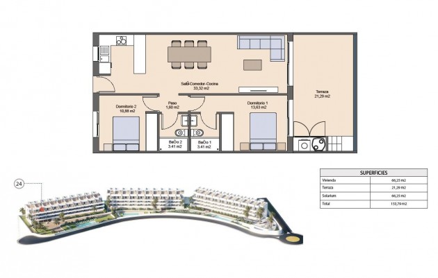 Nieuwbouw - Penthouse - Finestrat - Balcón de finestrat