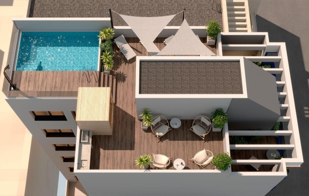 Nieuwbouw - Penthouse - Torrevieja - Playa del Acequión