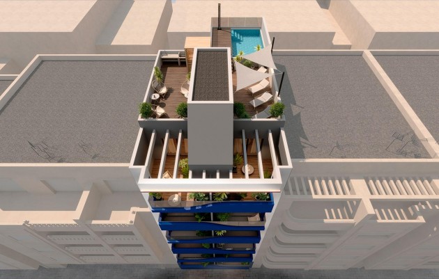 Nieuwbouw - Penthouse - Torrevieja - Playa del Acequión