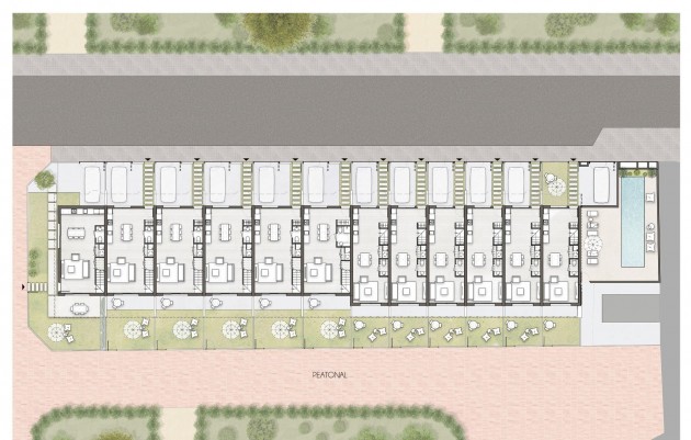 Nouvelle construction - Town House - Pilar de la Horadada - pueblo