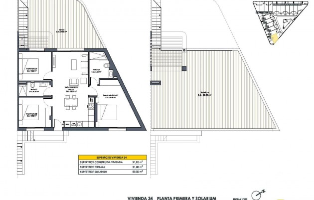 Nouvelle construction - Top Floor Bungalow - San Fulgencio - Pueblo