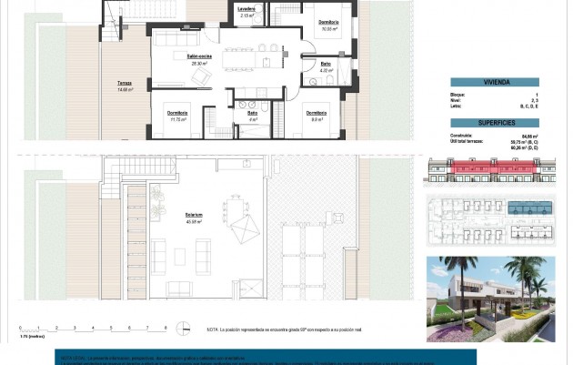 Nieuwbouw - Top Floor Bungalow - Los Alcázares - Serena Golf