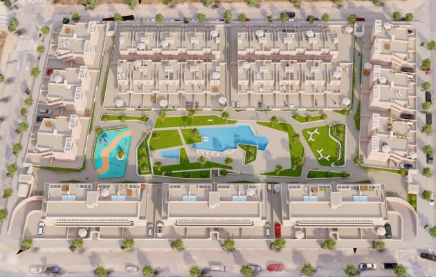 Nieuwbouw - Town House - Pilar de la Horadada - Lo Monte