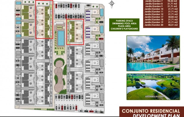 Nieuwbouw - Town House - Orihuela - Vistabella Golf