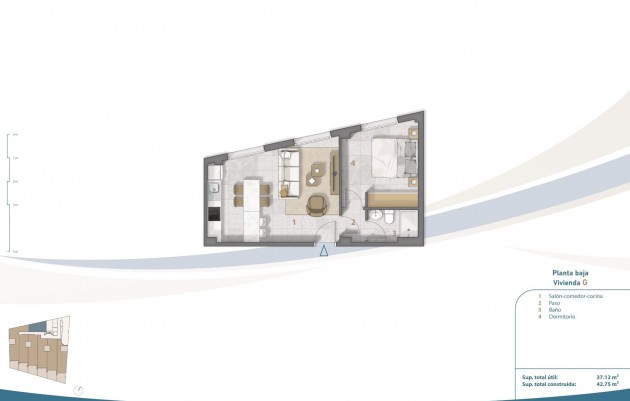 New Build - Ground floor apartment - San Pedro del Pinatar - Playa Villananitos