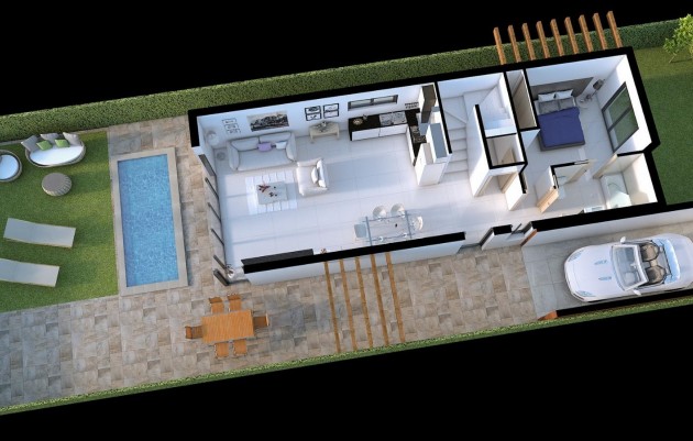 Nueva construcción  - Villa - Los Alcázares - Torre del Rame