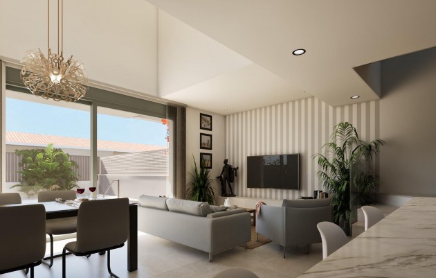 New Build - Semidetached - Los Nietos - Los Nietos playa