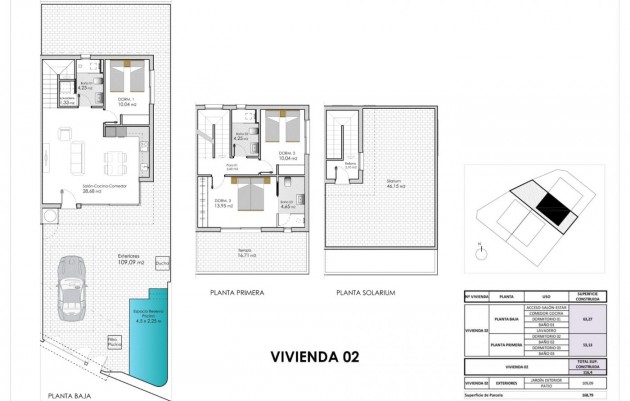 New Build - Semidetached - Pilar de la Horadada - pueblo