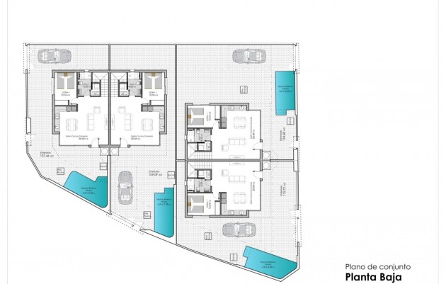 New Build - Semidetached - Pilar de la Horadada - pueblo