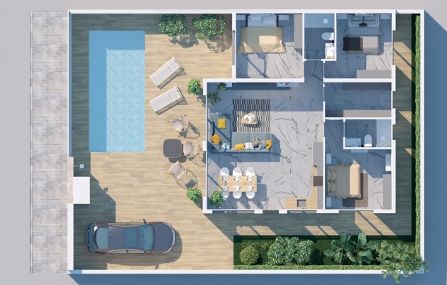 Nieuwbouw - Villa - Rojales - Junto Campo De Golf La Marquesa