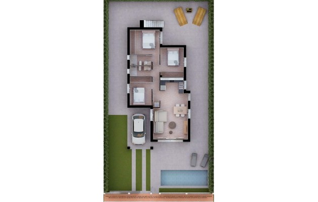 Nieuwbouw - Villa - Los Alcázares - Serena Golf