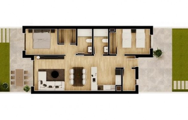 Nieuwbouw - Appartement - Monforte del Cid - Alenda Golf